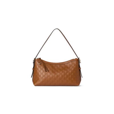 GUCCI GG EMBLEM MEDIUM SHOULDER BAG 847449 (30*19*11cm)